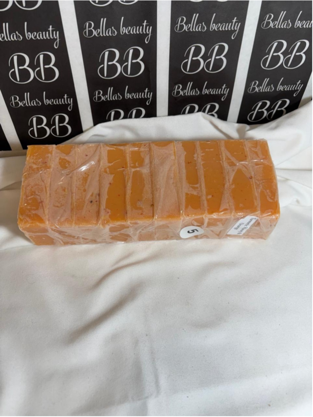 Turmeric Honey & Orange Soap Bar Lot of 10 Natural Artisan Bellas Beauty #V75 x1